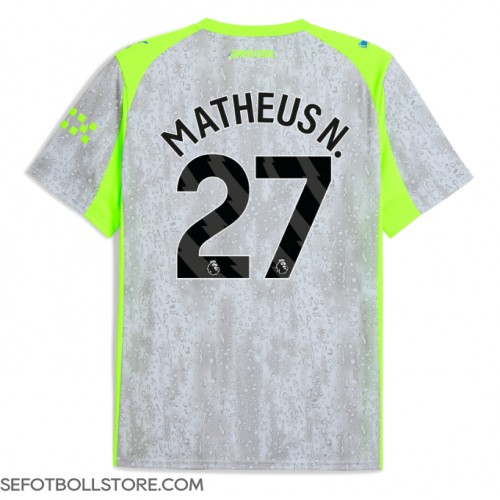 Manchester City Matheus Nunes #27 Replika Tredje Tröja 2025-26 Kortärmad Manchester City Matheus Nunes #27 Replika Tredje Tröja 2025-26 Kortärmad